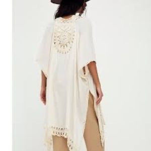 Free People sundial kimono OS, NWT